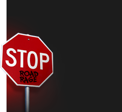 Stop Sign reading: Stop Road Rage